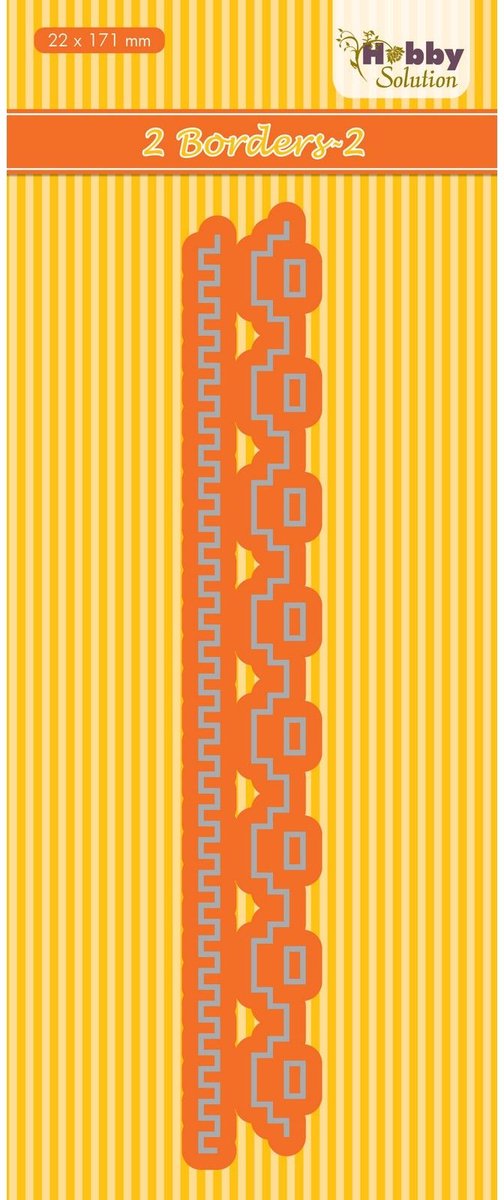 Hobby Solution Cutting Dies Twee Randjes 2